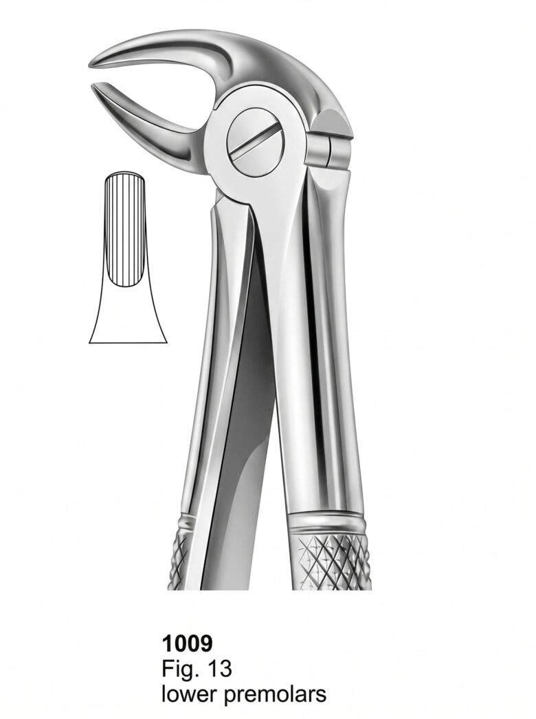 Extracting forceps English Pattern