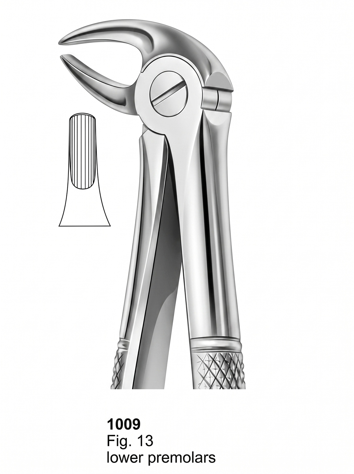 1009 Extracting forceps English Pattern