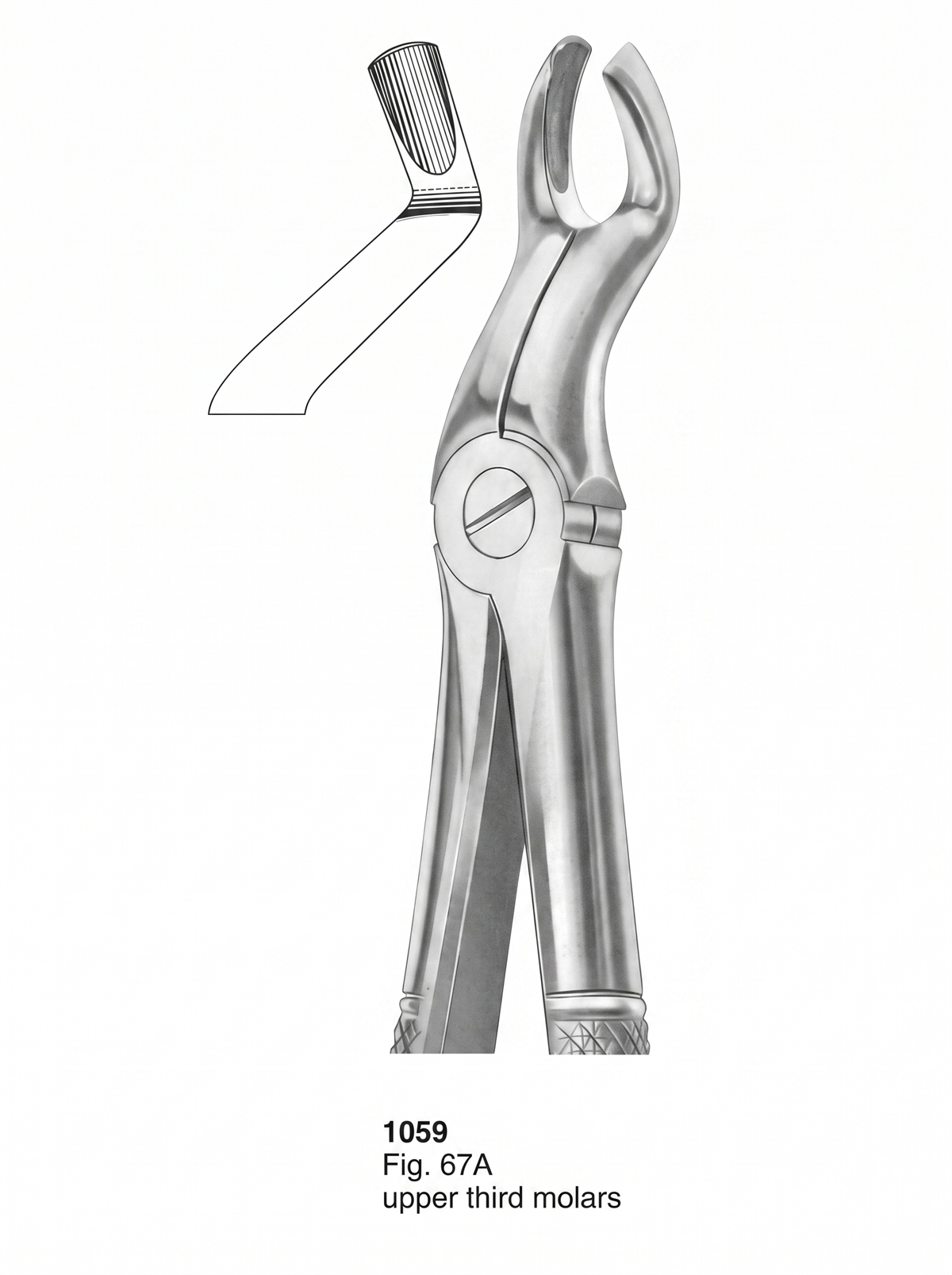 1059 Extracting forceps English Pattern