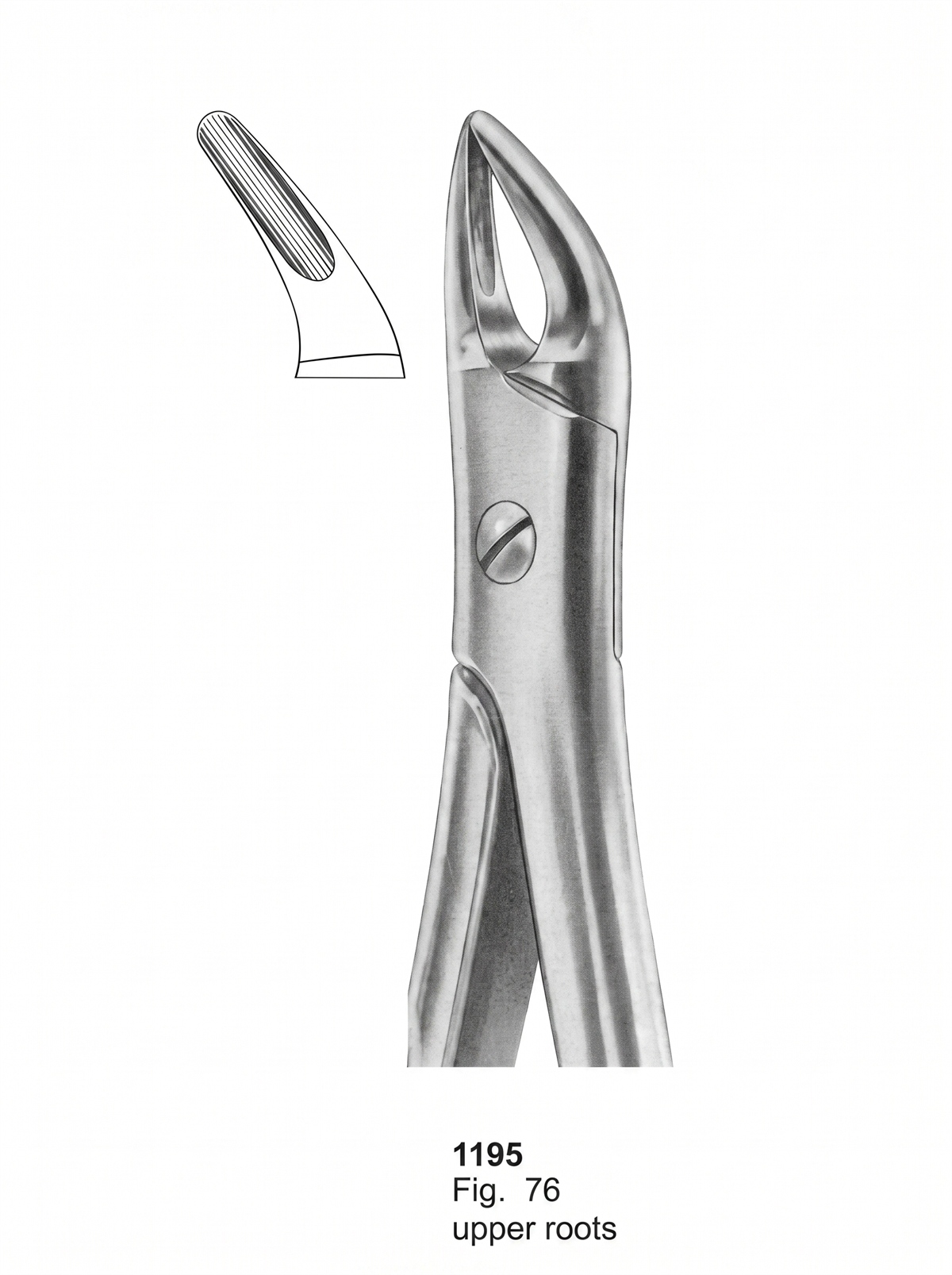 Extracting Forceps With Fitting Handle1