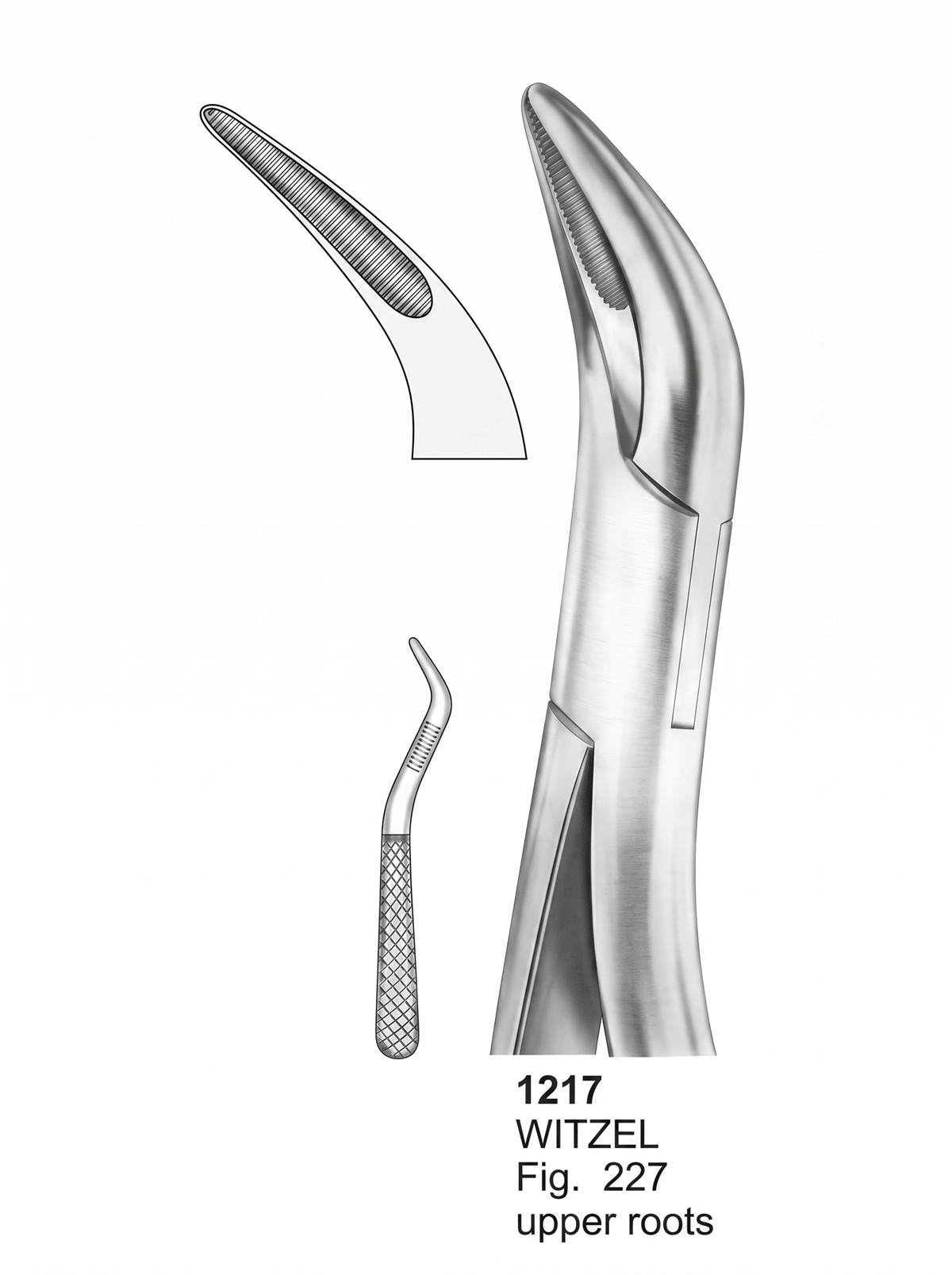 1217 Root Splinter Forceps