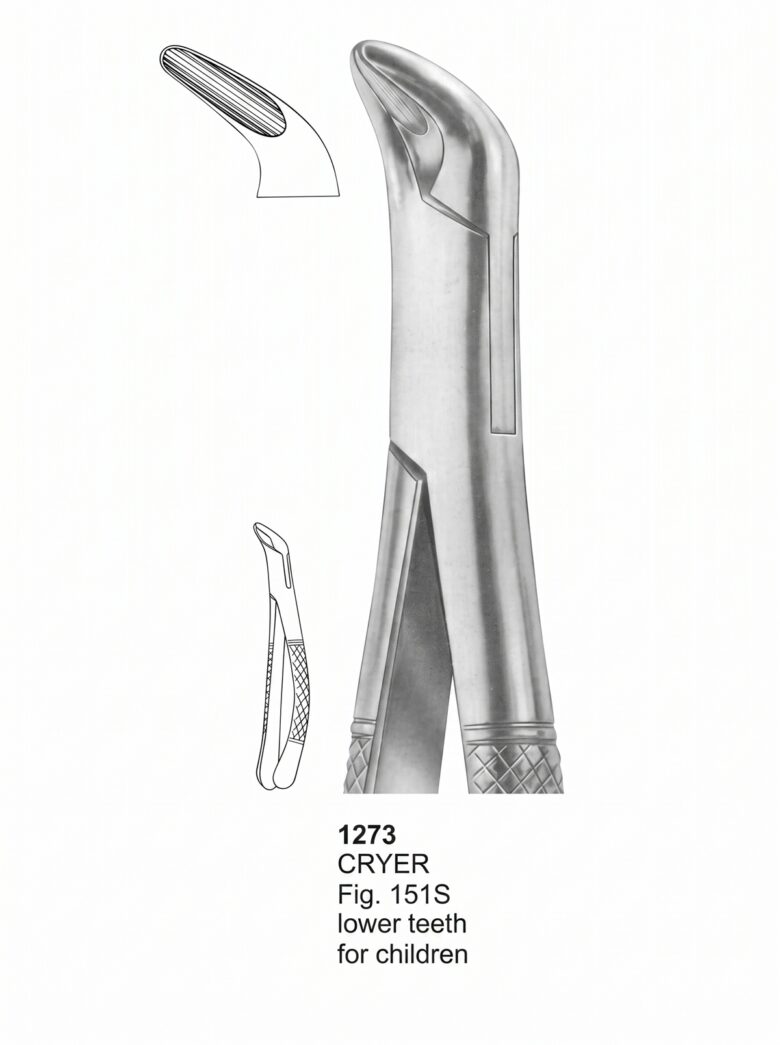 Daviers d'extraction Forme américaine