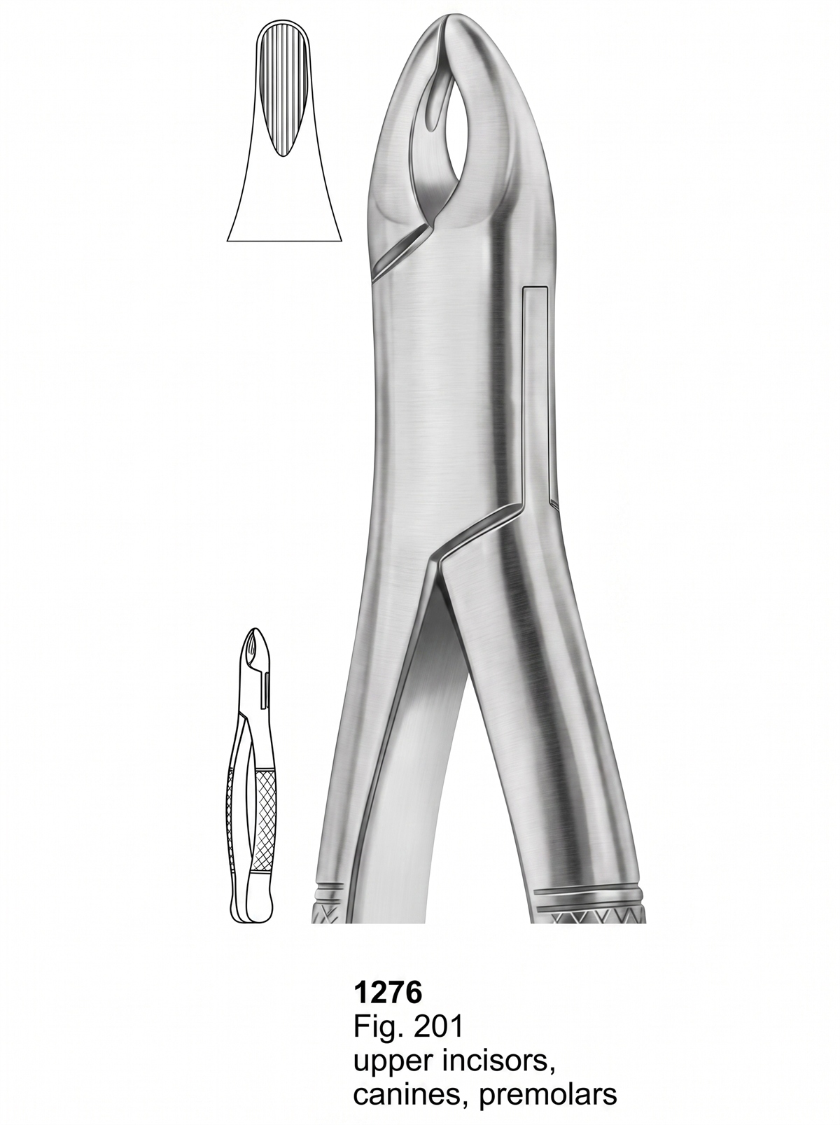 Daviers d'extraction Forme américaine