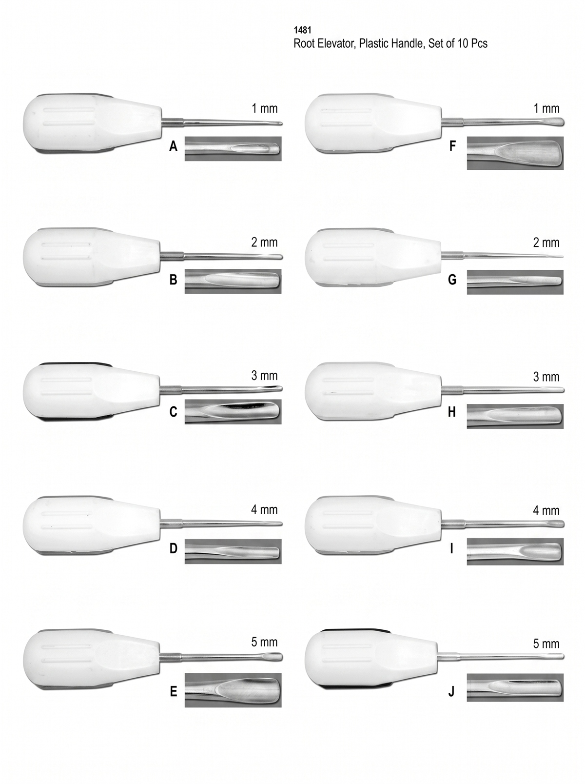 1481 Elevators Plastic Handle