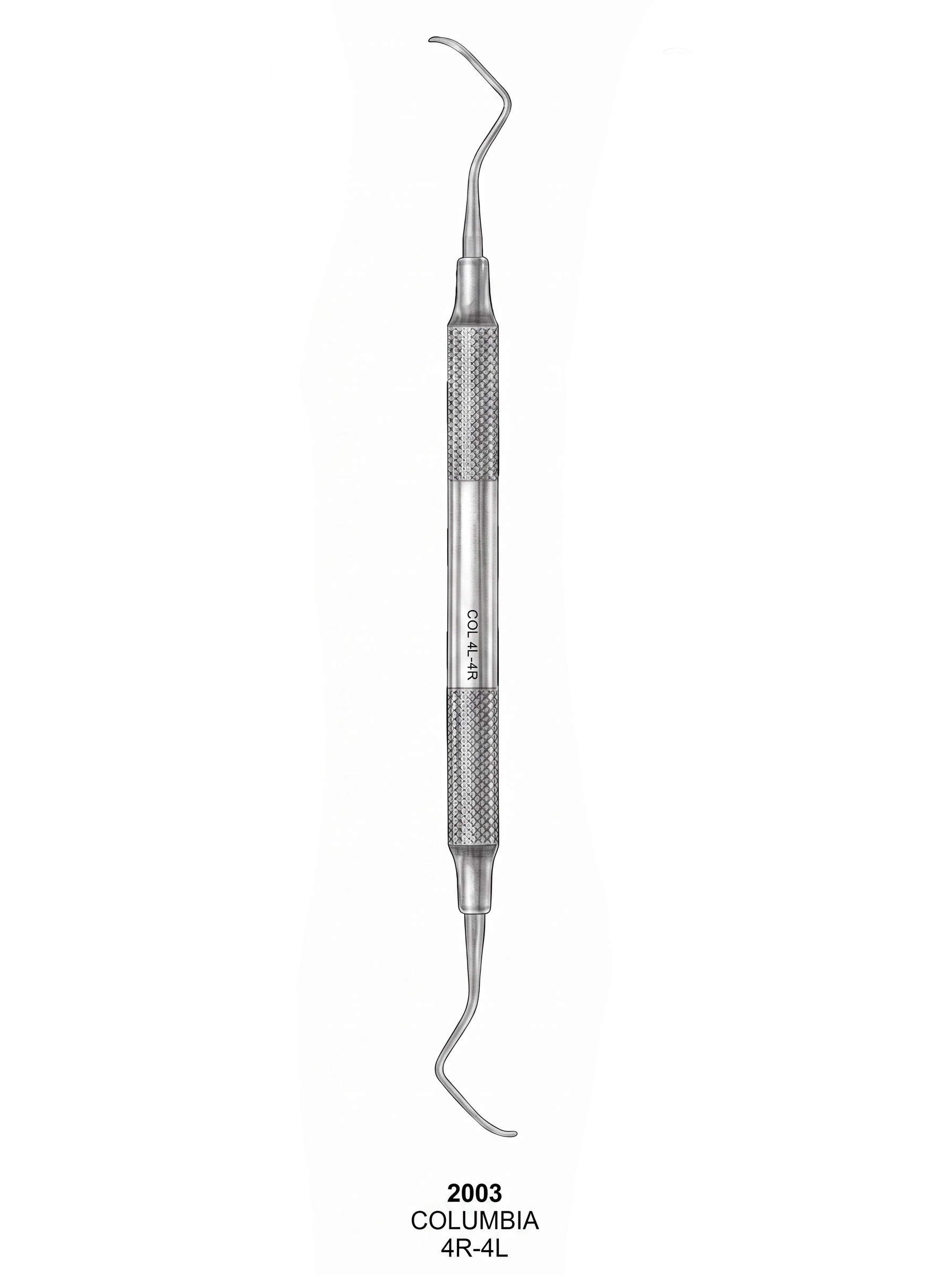 DEN-2003 Curettes 4 Handle