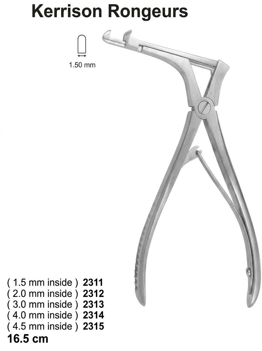 Suction Tubes Bone Pluggers Rongeures