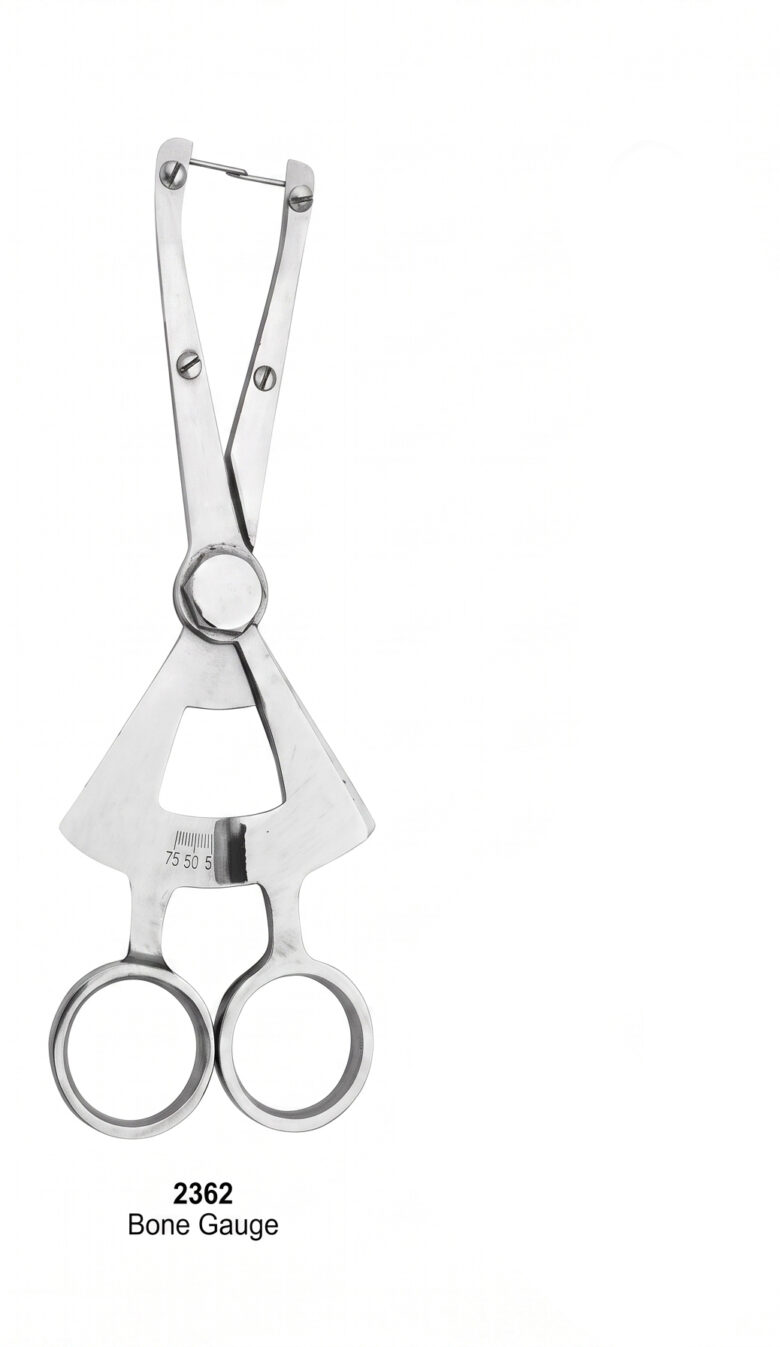 Instruments de mesure et calibres osseux