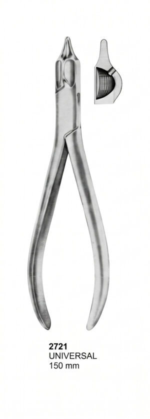 Pinces pour prothèse et orthodontie