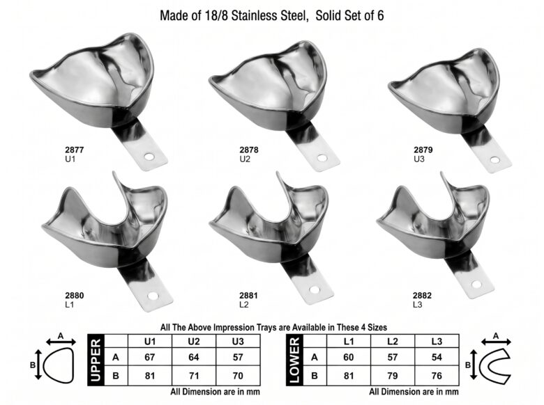 DEN-2877-2882 Impression Trays