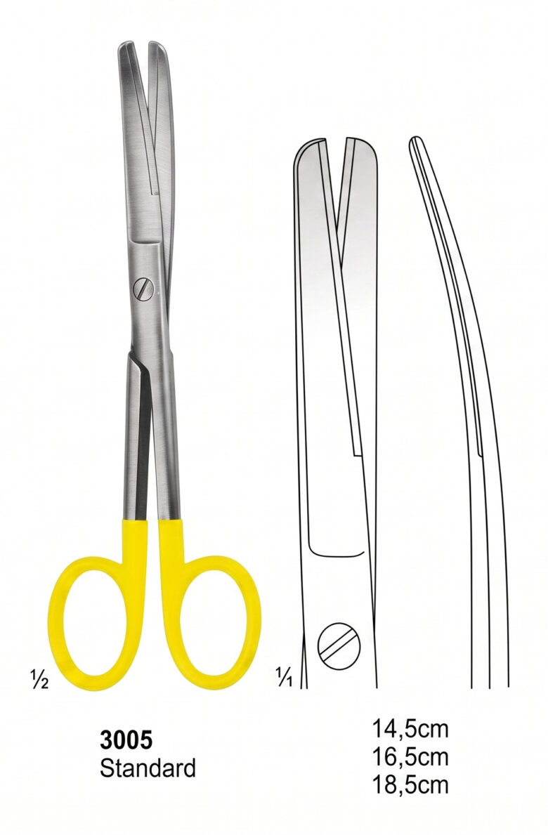 Scissors With Tungsten Carbide Inserts