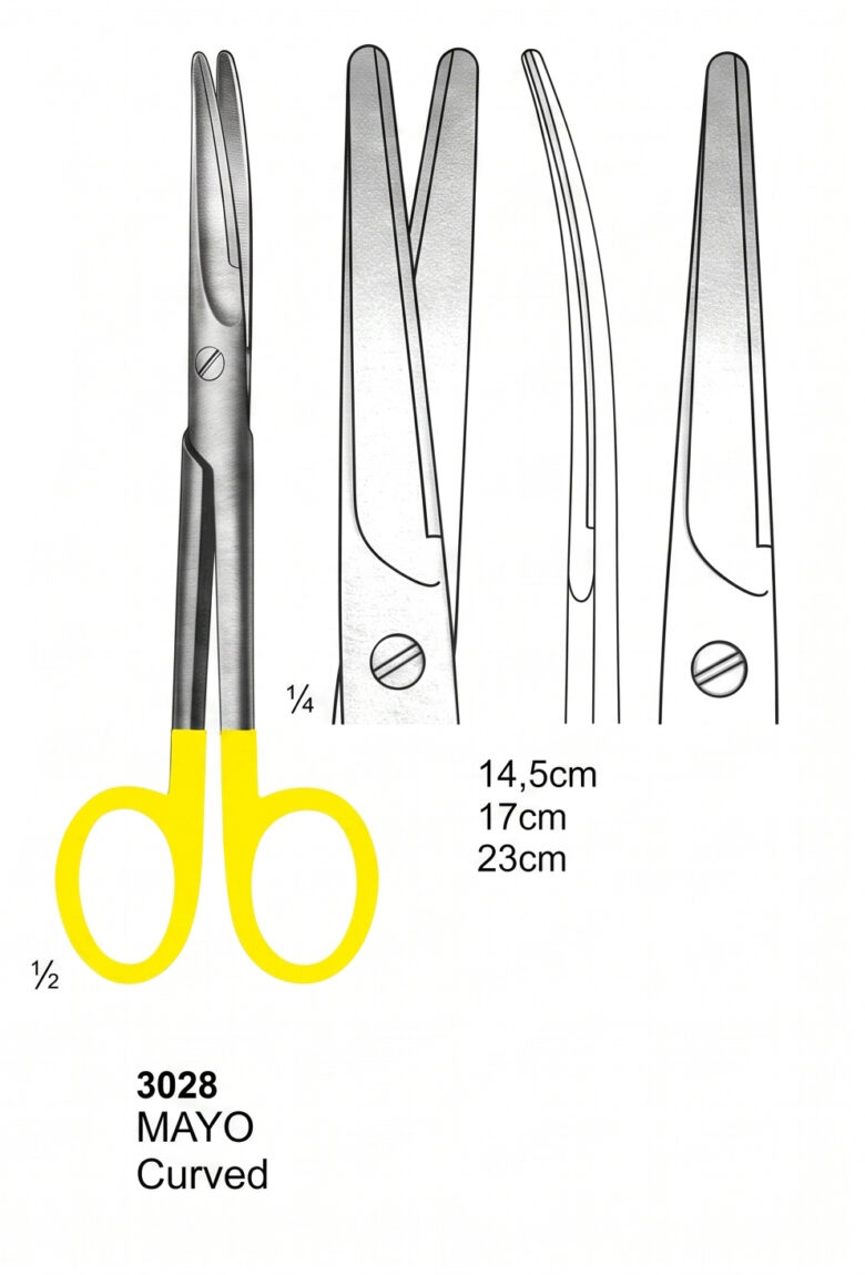 Scissors With Tungsten Carbide Inserts