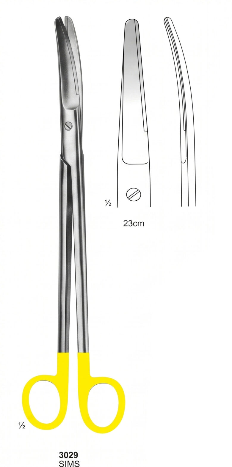 DEN-3029 Scissors With Tungsten Carbide Inserts