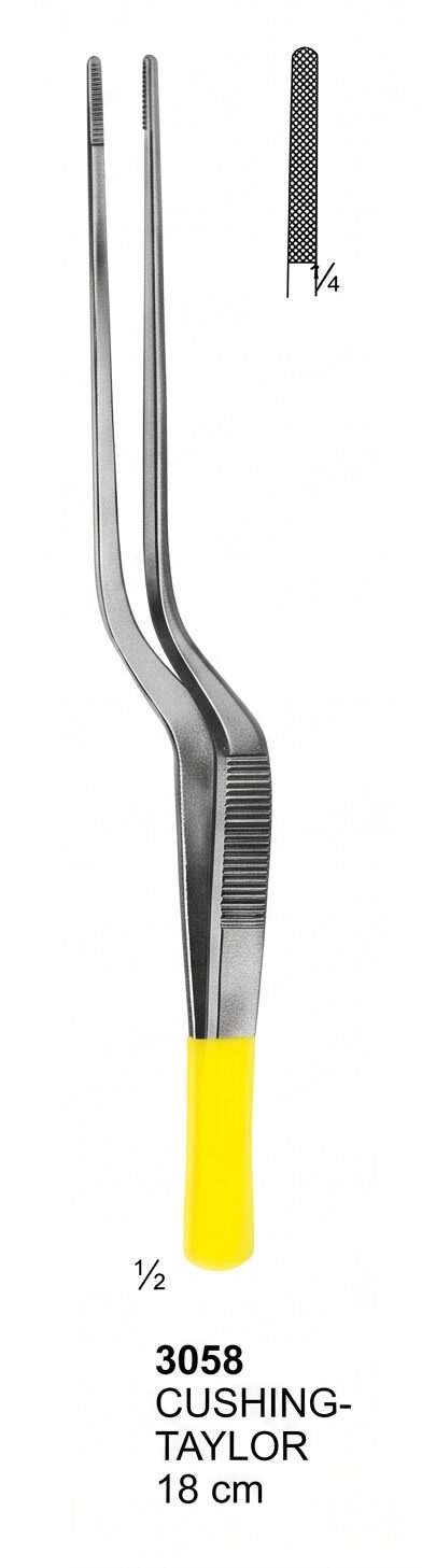 DEN-3058 Scissors Dissecting forceps With Tungsten Carbide Ins