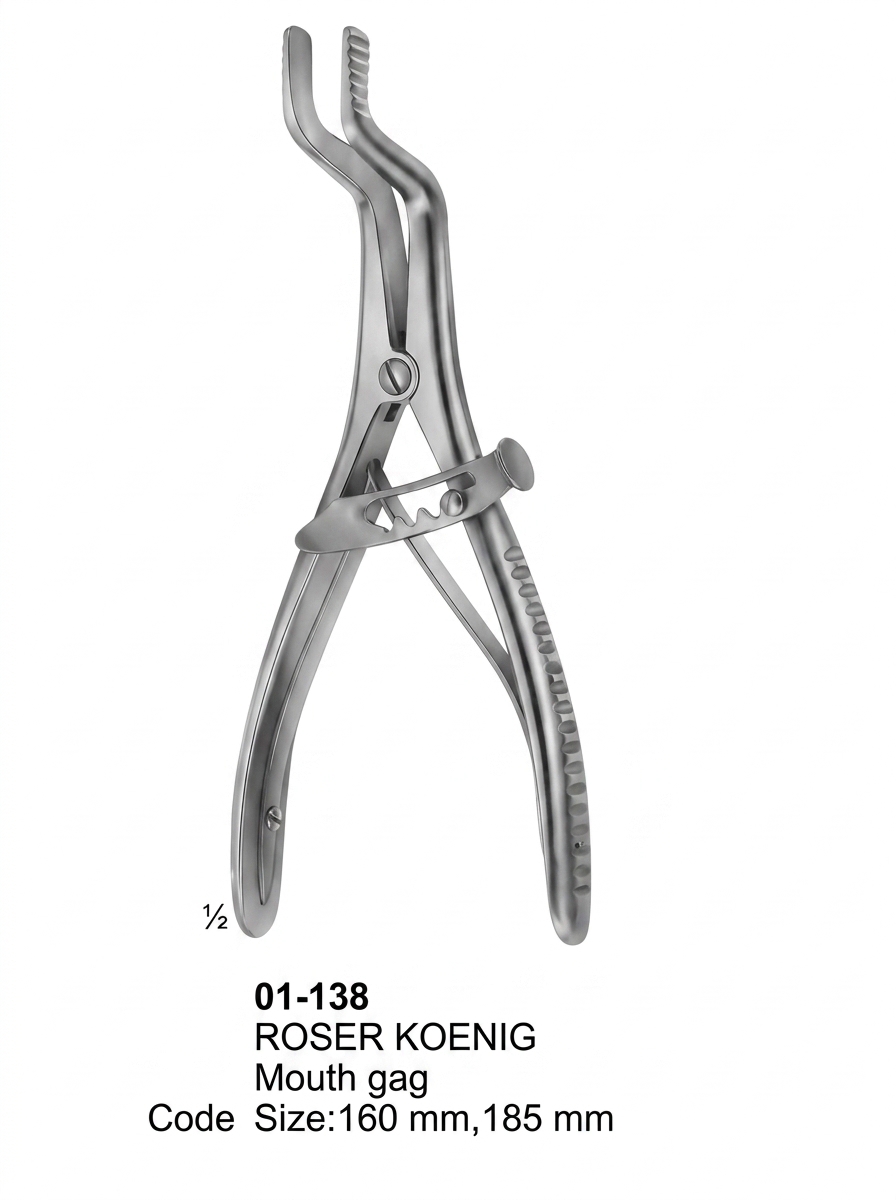 01-138 ROSER KOENIG Instruments for Anaesthesia and Tongue Forceps
