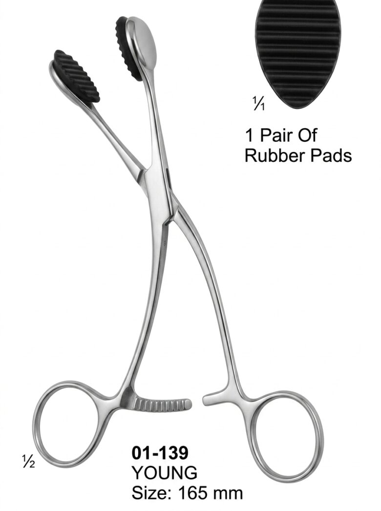 YOUNG Instruments for Anaesthesia and Tongue Forceps