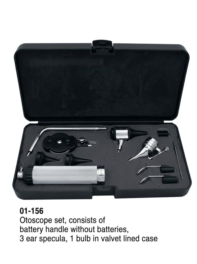 01-156 Otoscope set Laryngoscope and Diagnostic Sets