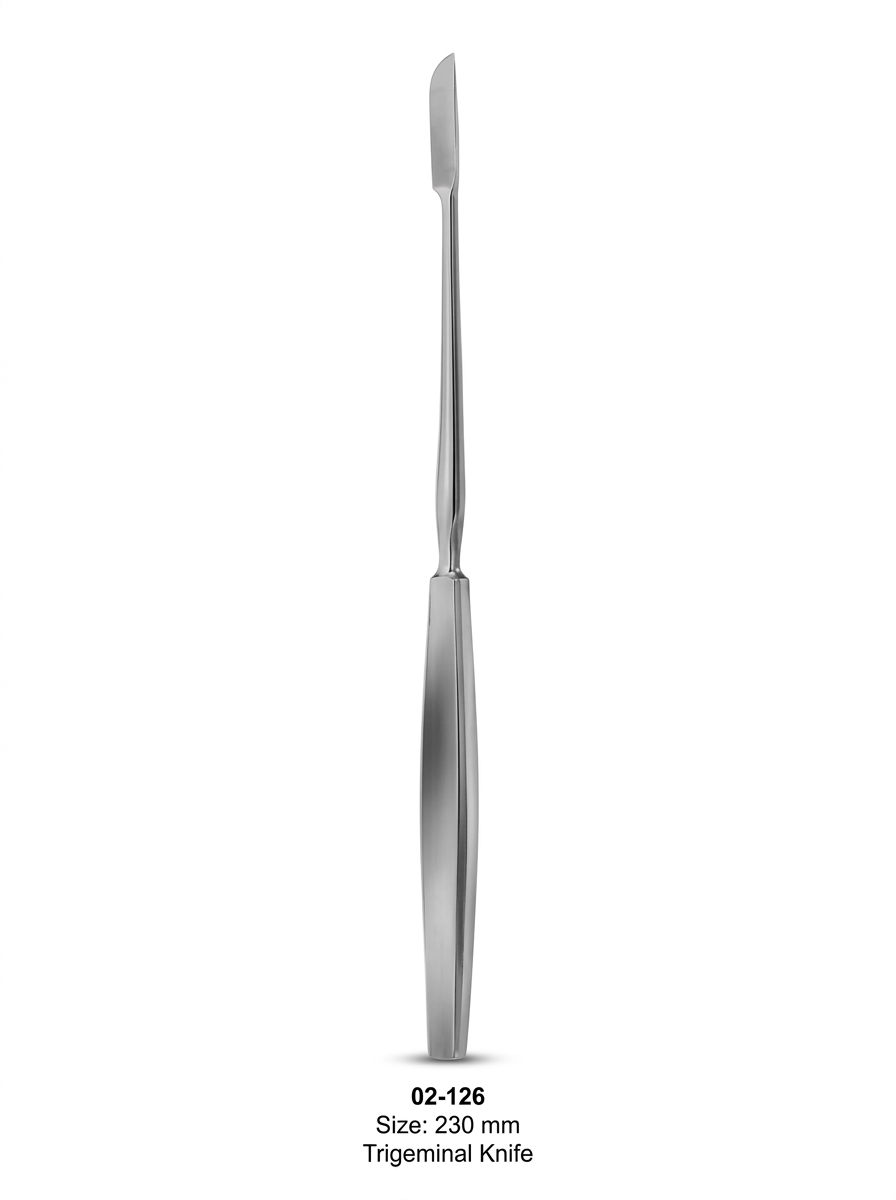 02-126 Cone Knives Myomatome Trigeminal and Tonsil Knives