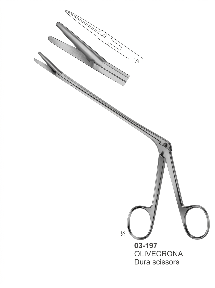 OLIVECRONA Scissors for Cardiovascular and Neuro Surgery