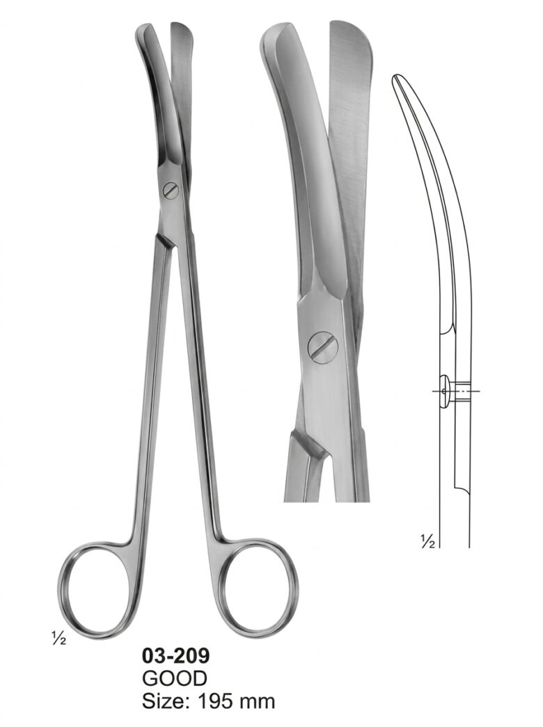 GOOD Delicate Nasal and Tonsil Scissors