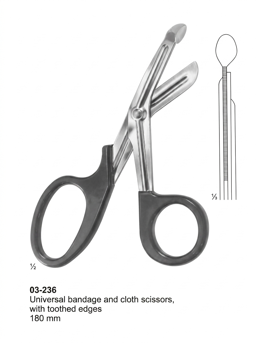 03-236 Bandage and Cloth Scissors