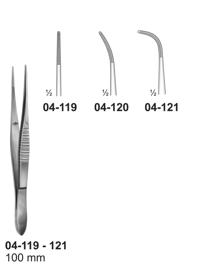 04-11-9-121 04 119 121 Delicate Dissecting Microscopic Sterilizing Forceps