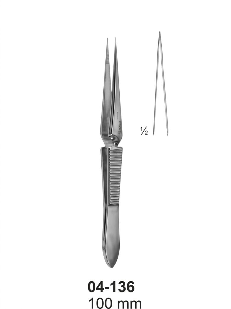 04-136 Delicate Dissecting Microscopic Sterilizing Forceps