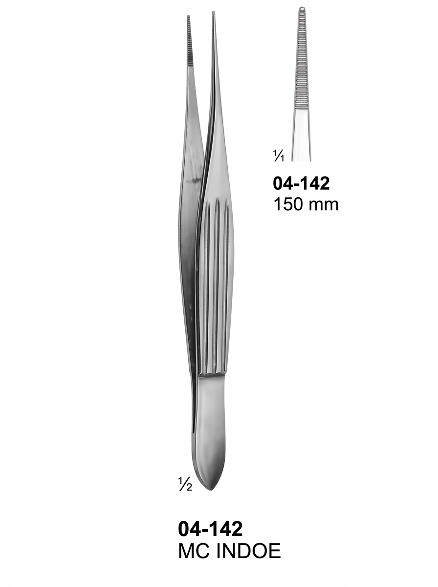 04-142 MC INDOE Delicate Dissecting Forceps