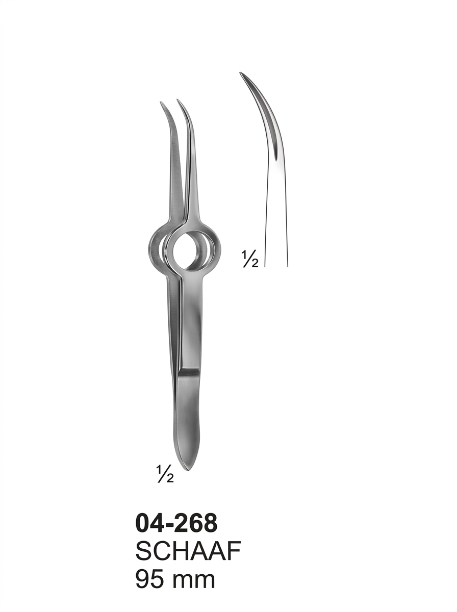 SCHAAF Splinter and Cilia Forceps
