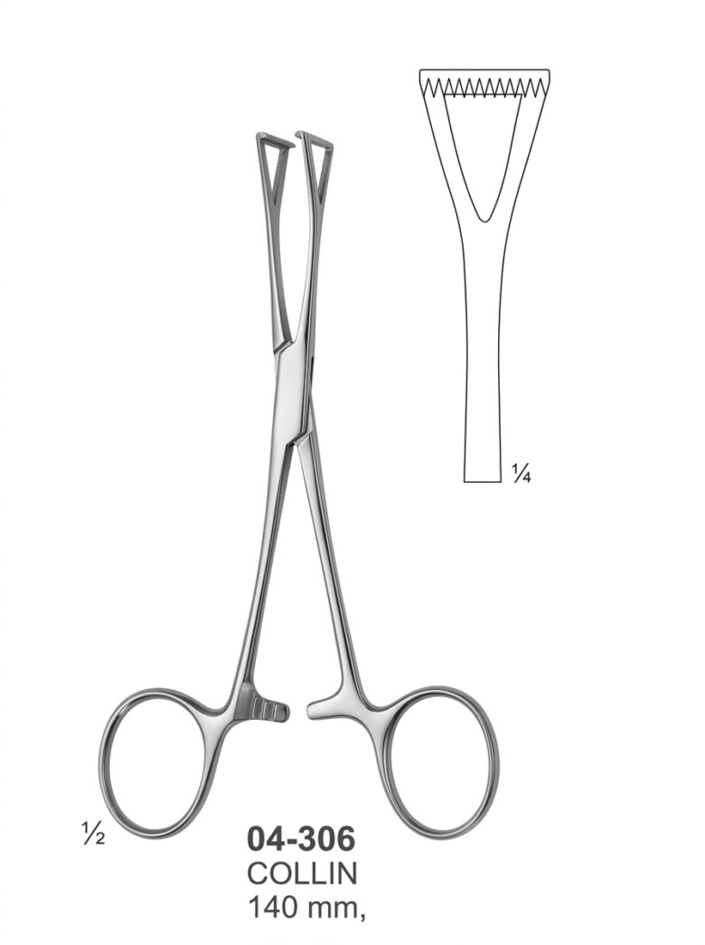 04-306 COLLIN Intestinal Grasping Forceps