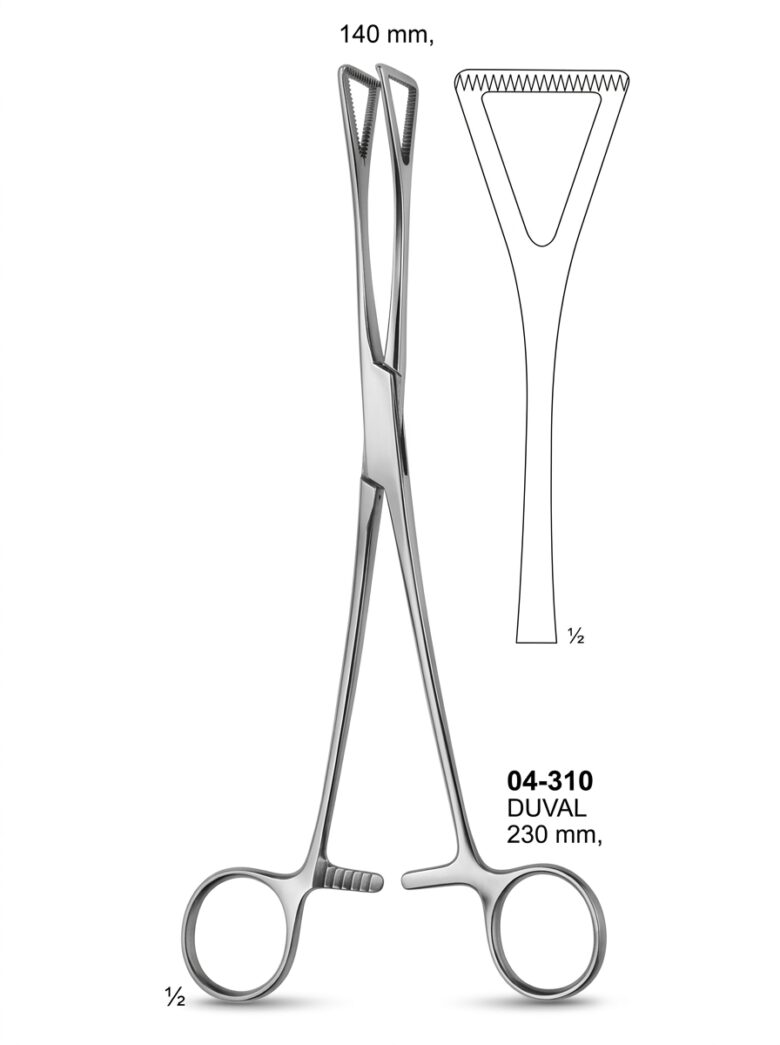 04-310 DUVAL Intestinal Grasping Forceps