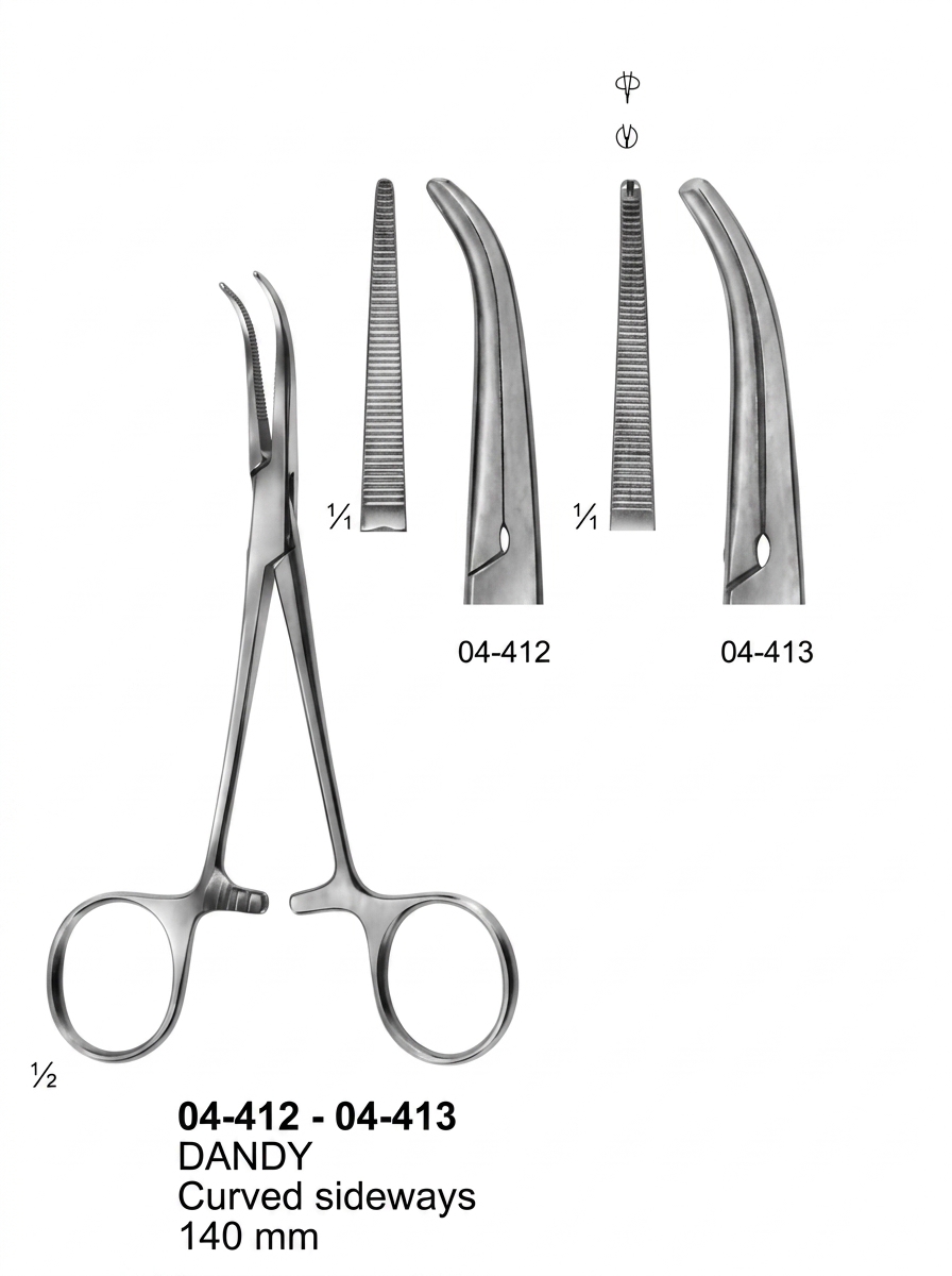 DANDY Delicate Haemostatic Forceps
