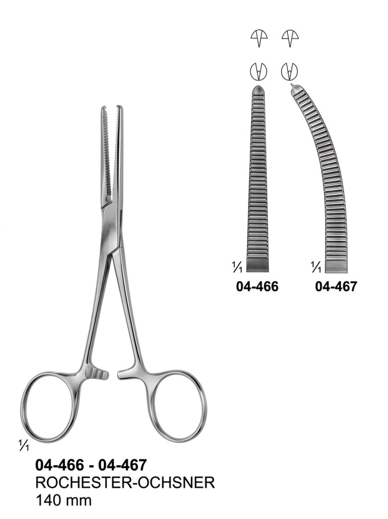 ROCHESTER OCHSNER Haemostatic Forceps