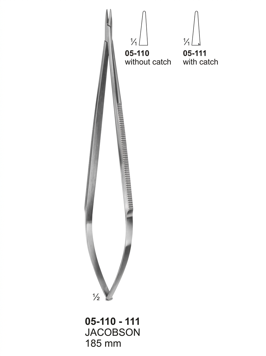 05-11-0-111 05 110 111 JACOBSON Needle Holders for micro surgery