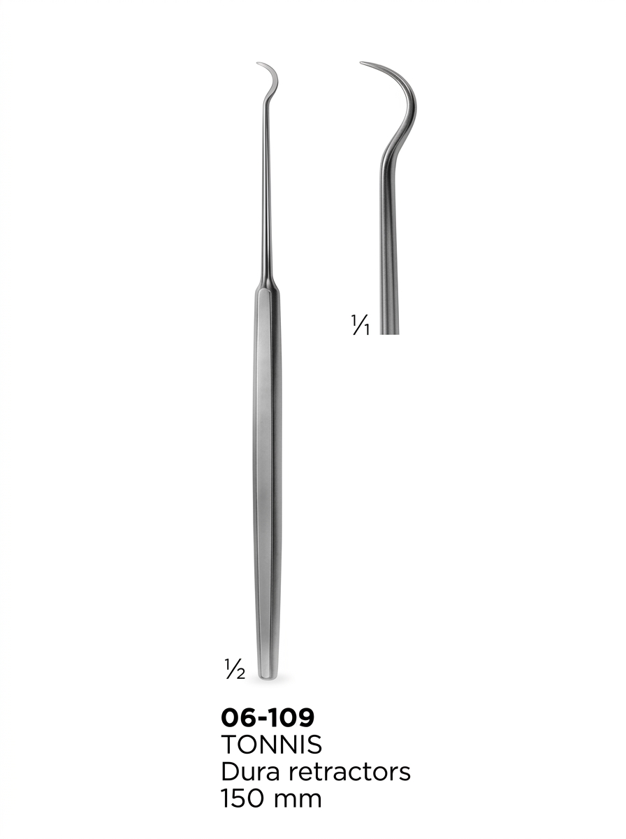 TONNIS Fine Wound Retractors Dura and Skin Retractors