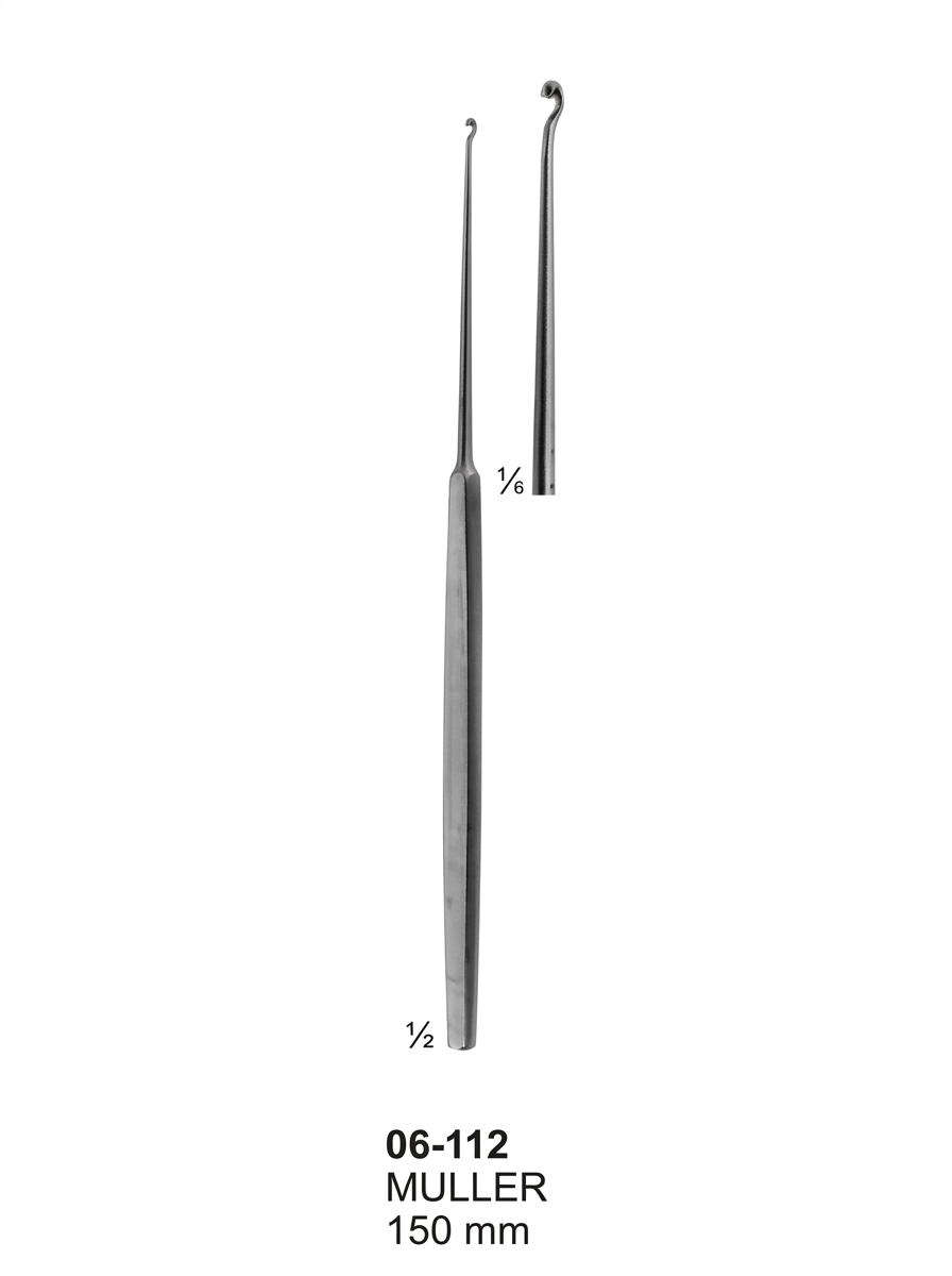 06-112 MULLER Fine Wound Retractors Dura and Skin Retractors