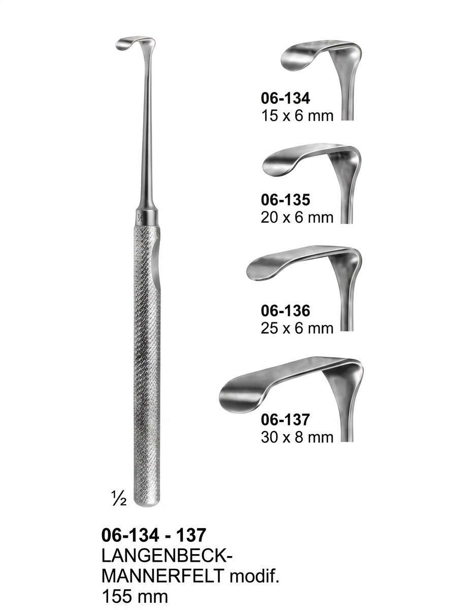 06-13-4-137 06 134 137 Retractors With treangle handle