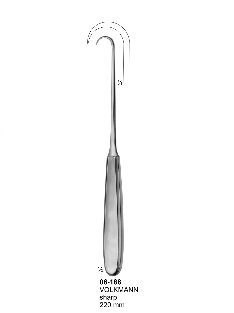 06-188 VOLKMANN Bone Retractors and Retractors
