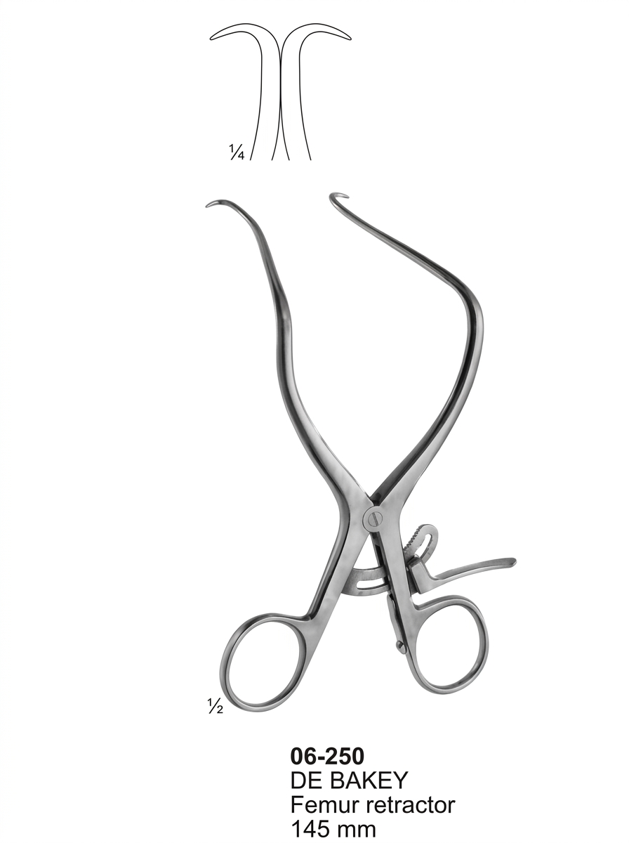 06-250 DE BAKEY Special Retractors