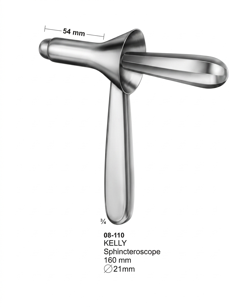 08-110 KELLY Anuscopes Sphincteroscopes
