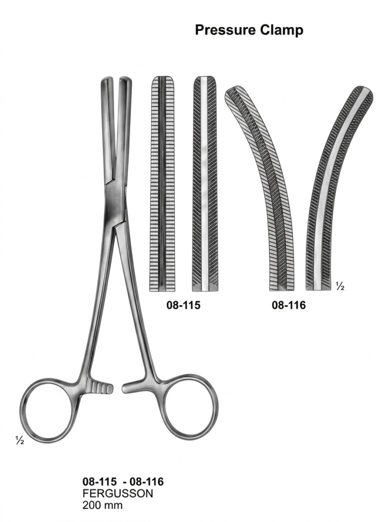 08-115-08-116 FERGUSSON Haemorrhoidal Forceps