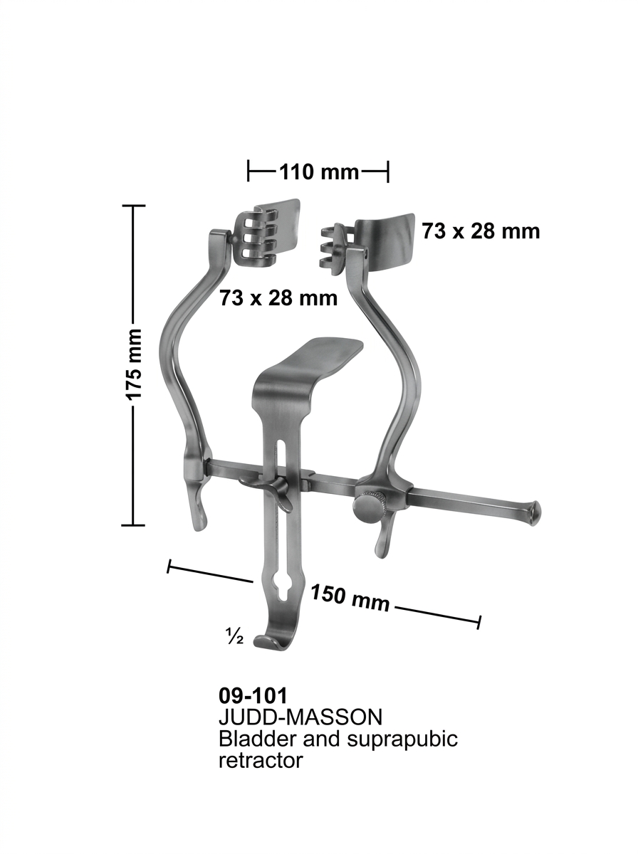 JUDD MASSON Bladder Retractors
