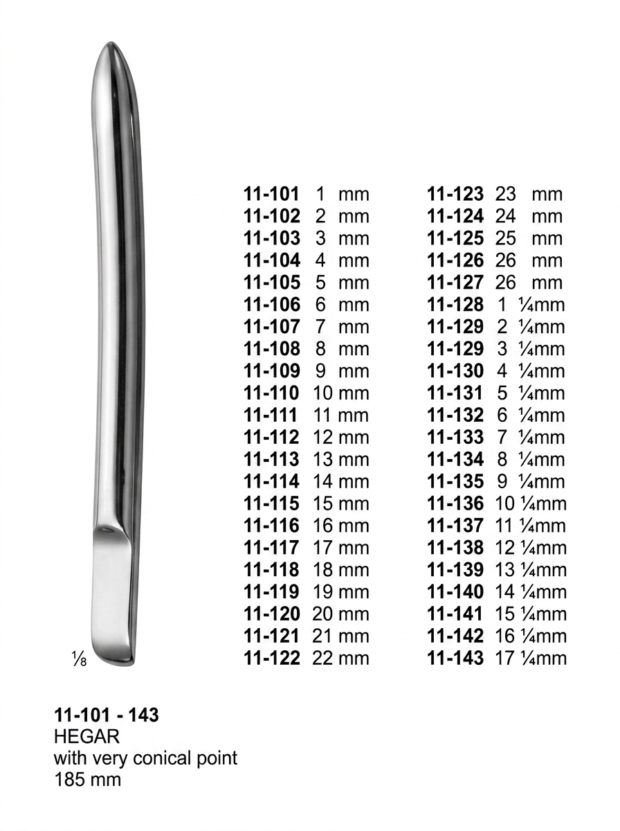 HEGAR Uterine Dilators