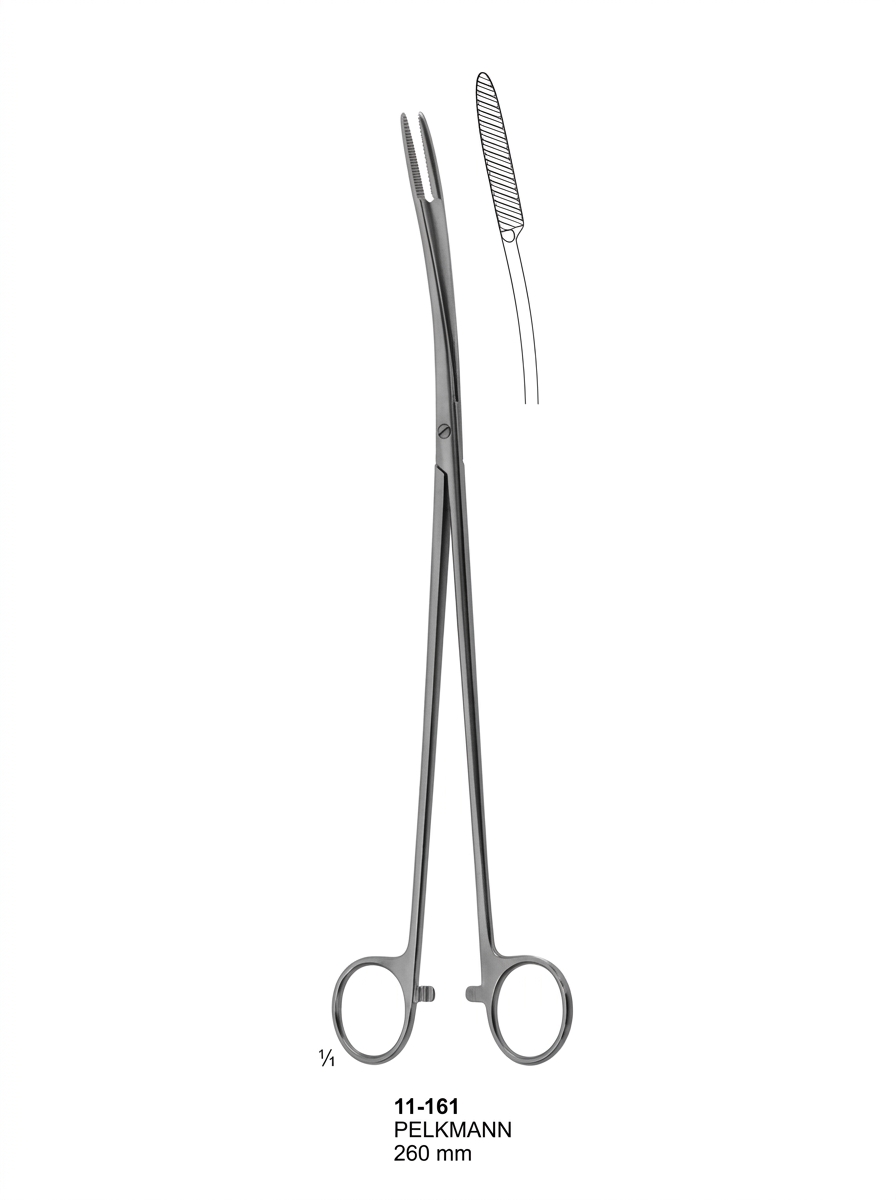 PELKMANN Uterine Dressing Forceps