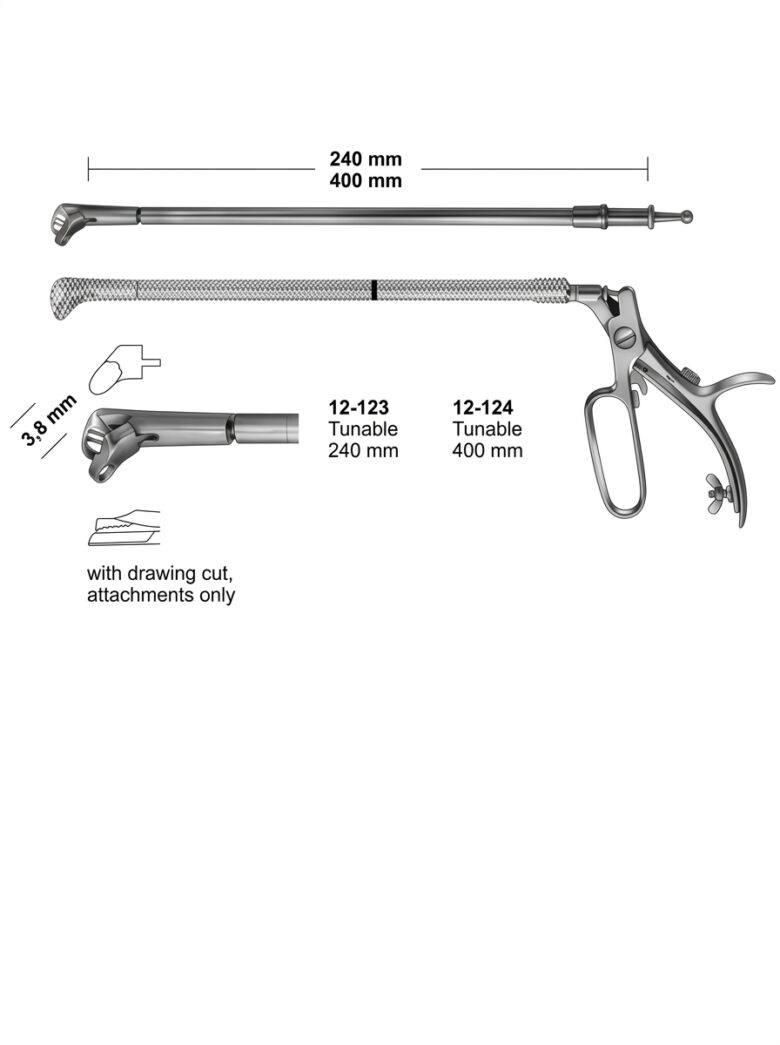 Biopsy forceps for rectum