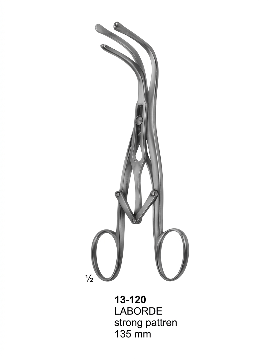 LABORDE Tound and Tracheal Hooks and Dilators