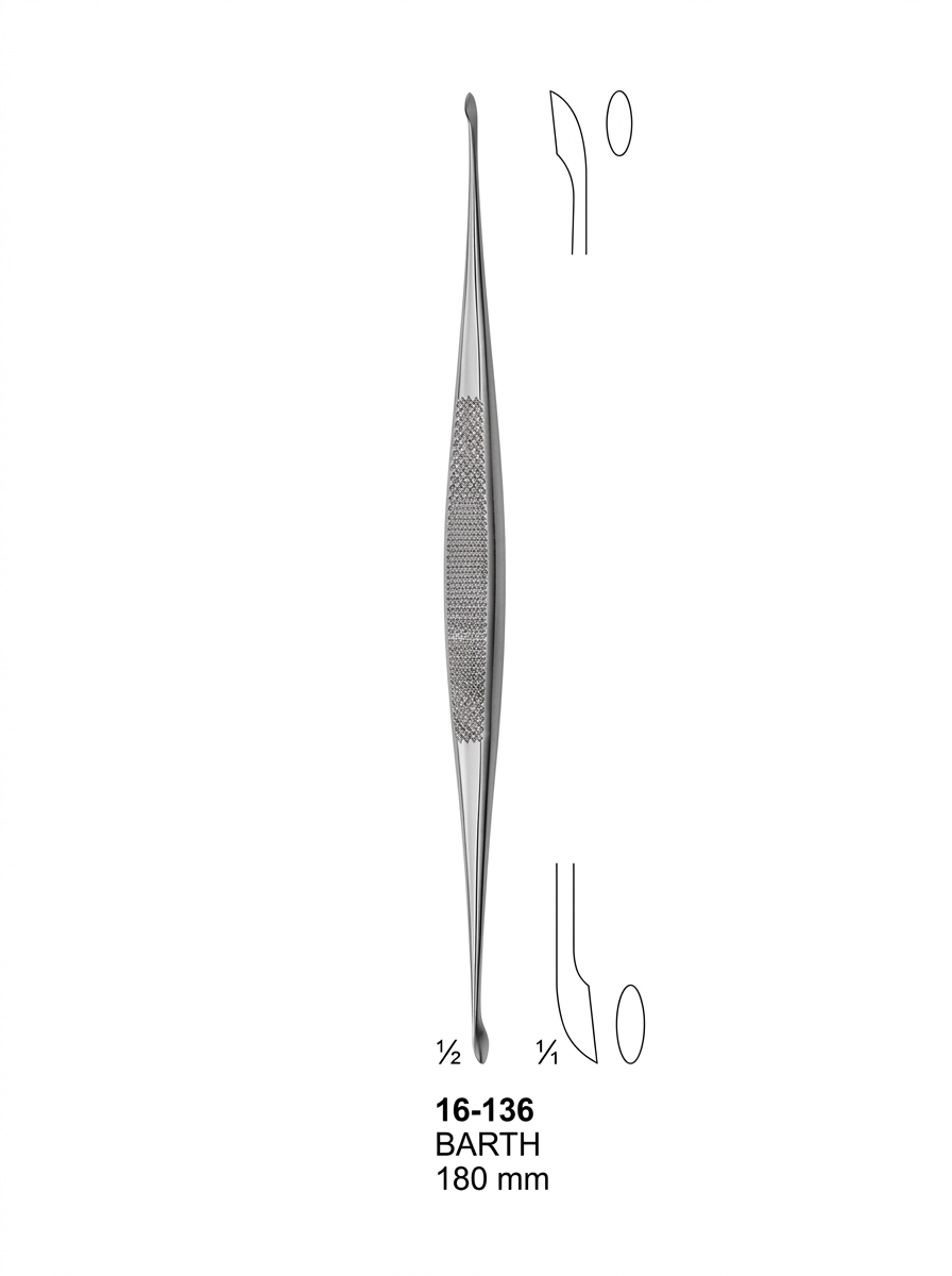 16-136 BARTH Bone Curettes