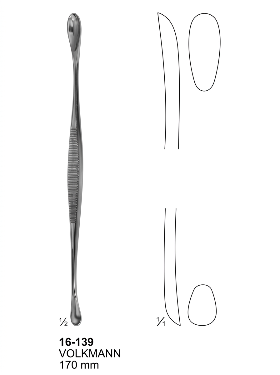 VOLKMANN Bone Curettes