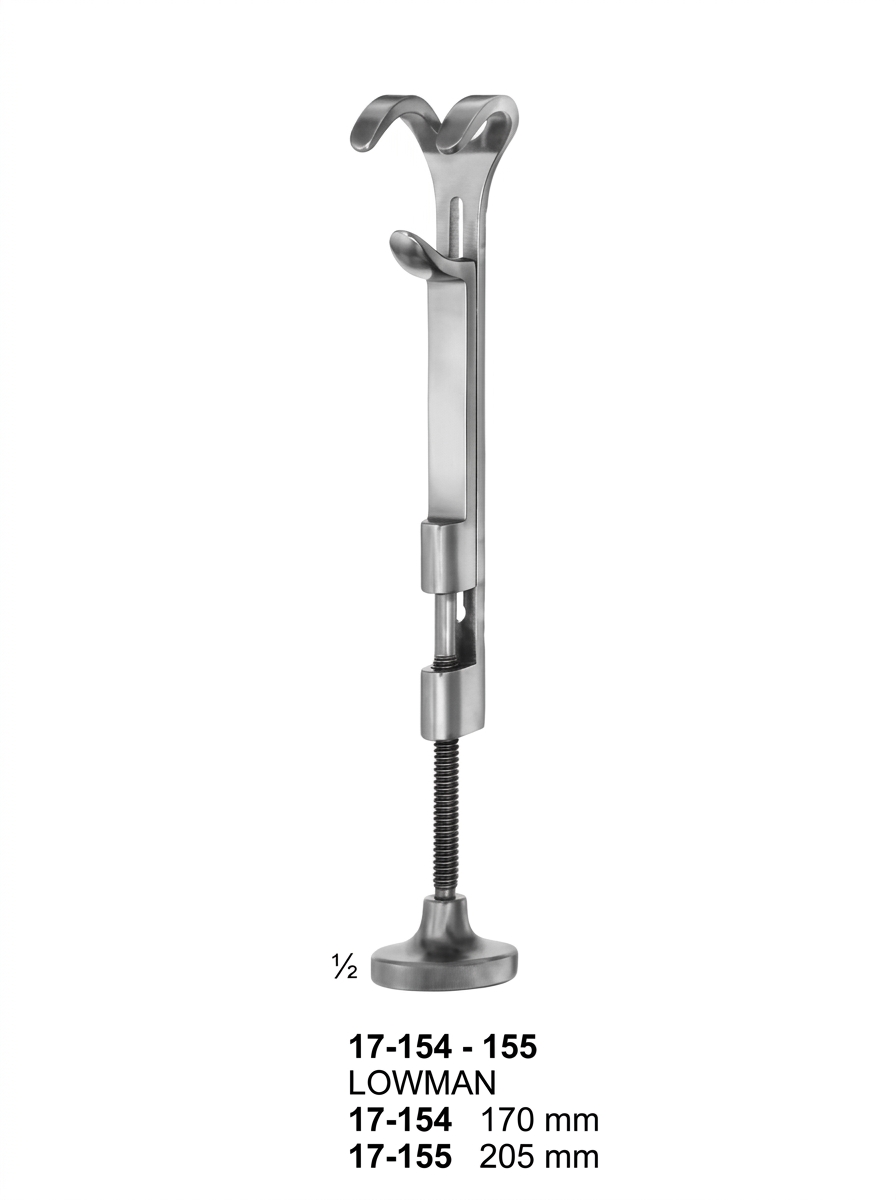 17-15-4-155 17 154 155 LOWMAN Bone Holding Forceps