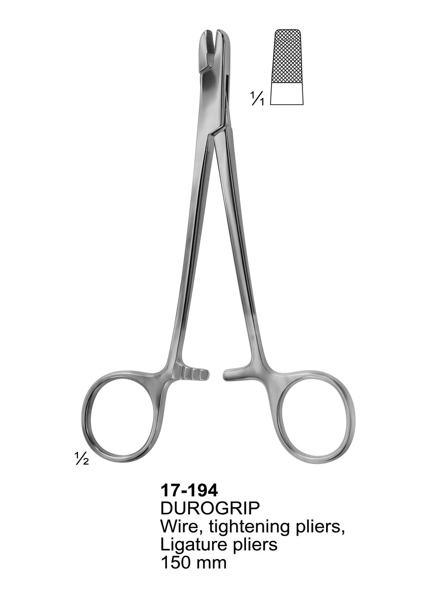 17-194 DUROGRIP Wire Holding forceps