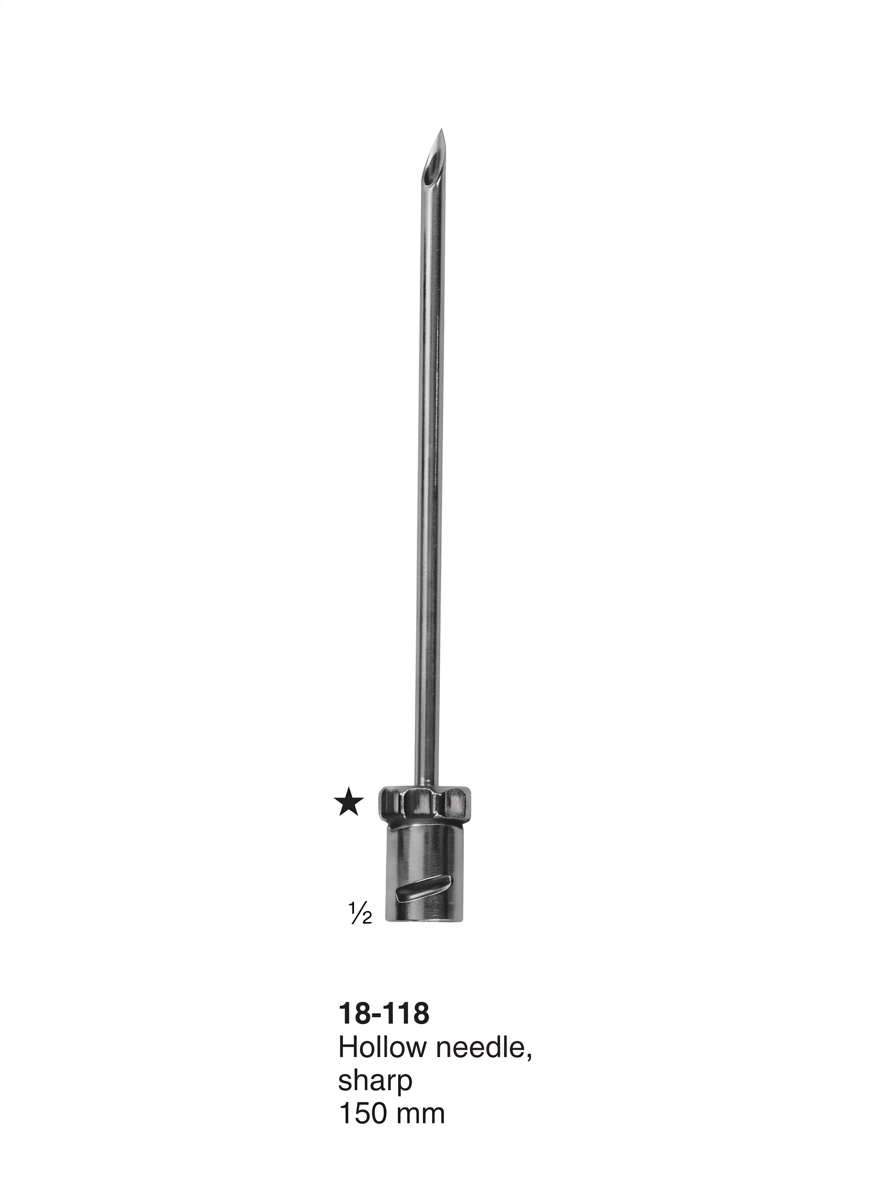 18-118 Hollow needle Suction Instruments